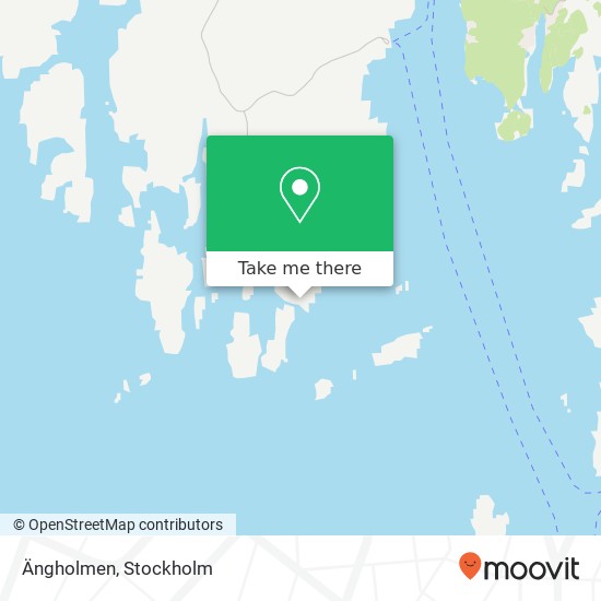 Ängholmen map