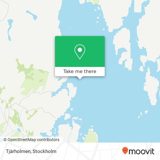 Tjärholmen map