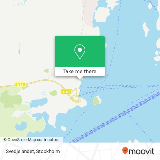 Svedjelandet map