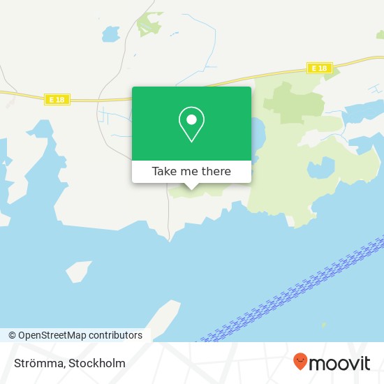 Strömma map