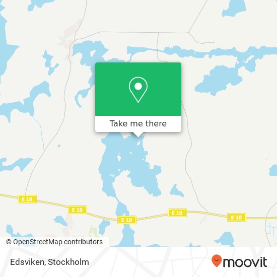 Edsviken map
