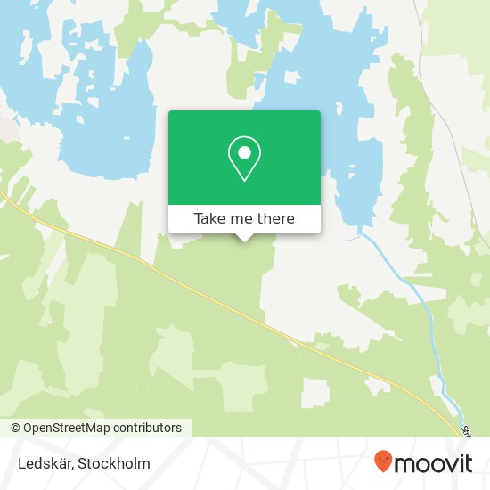 Ledskär map