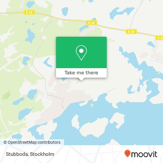 Stubboda map