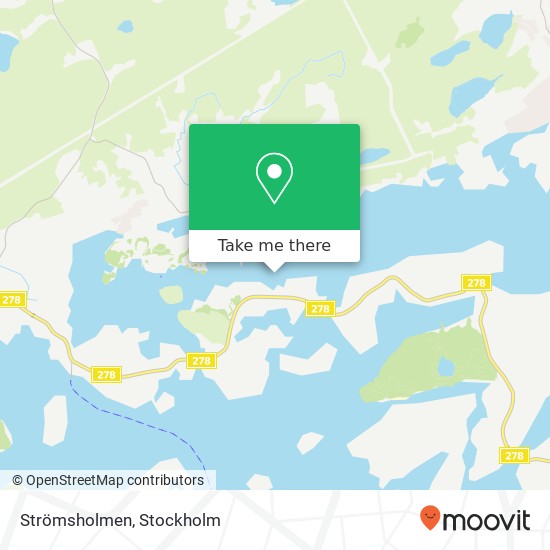 Strömsholmen map