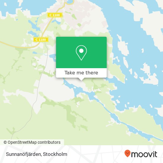 Sunnanöfjärden map