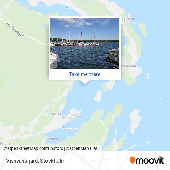 Vissvassfjärd map