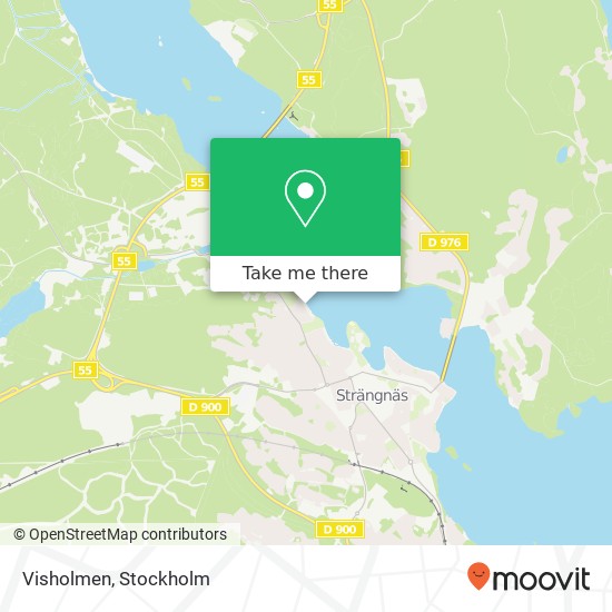 Visholmen map