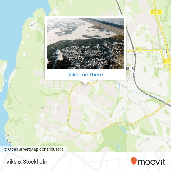 Viksjø map