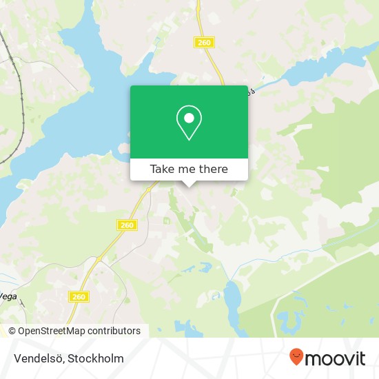 Vendelsö map