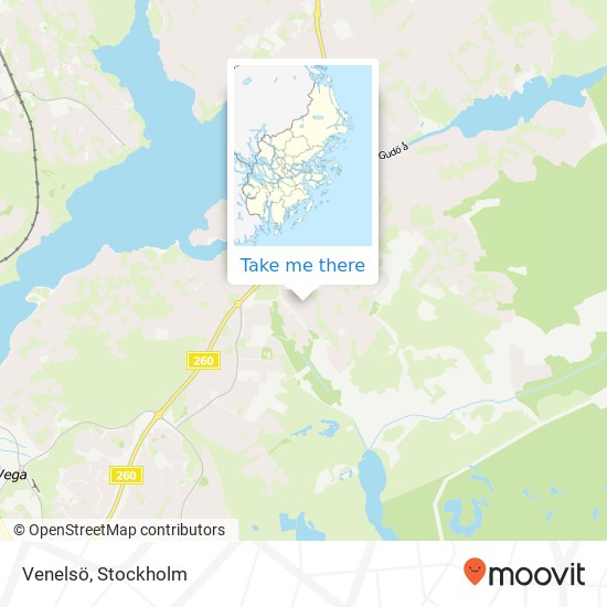 Venelsö map