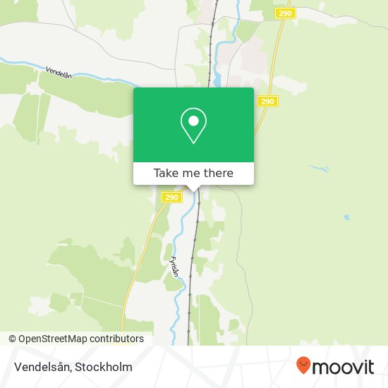 Vendelsån map