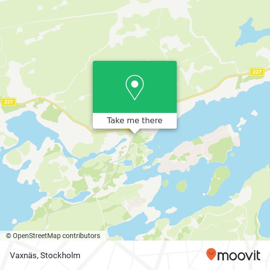 Vaxnäs map