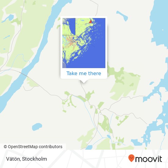 Vätön map