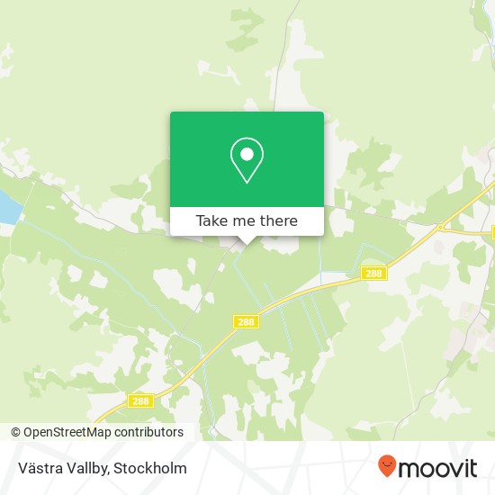 Västra Vallby map