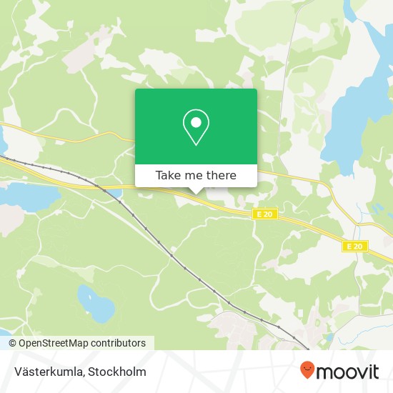 Västerkumla map