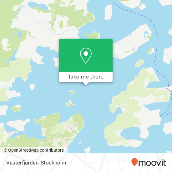 Västerfjärden map