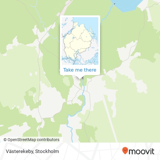 Västerekeby map