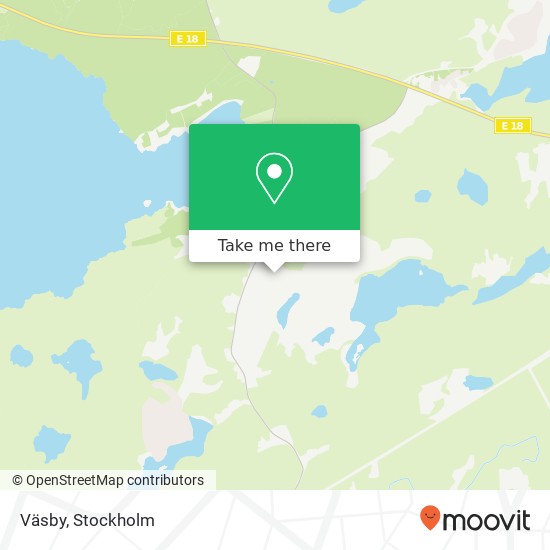 Väsby map