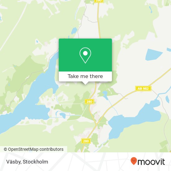 Väsby map