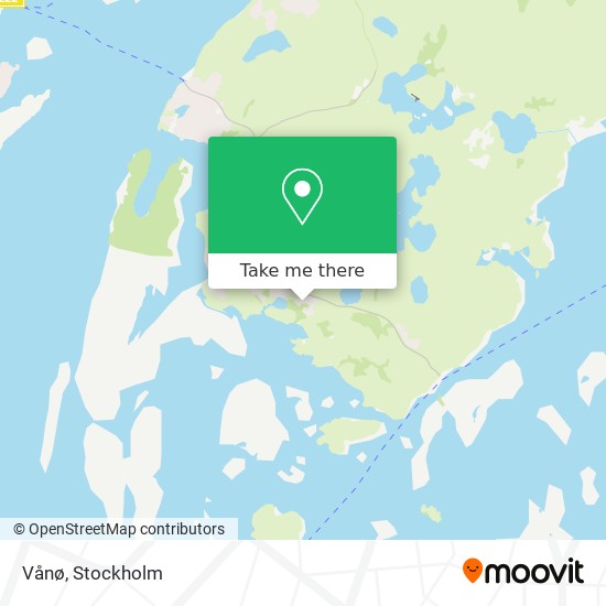 Vånø map