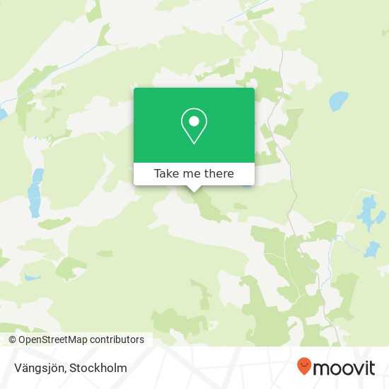 Vängsjön map