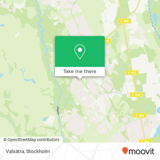 Valsätra map