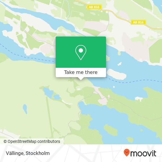 Vällinge map