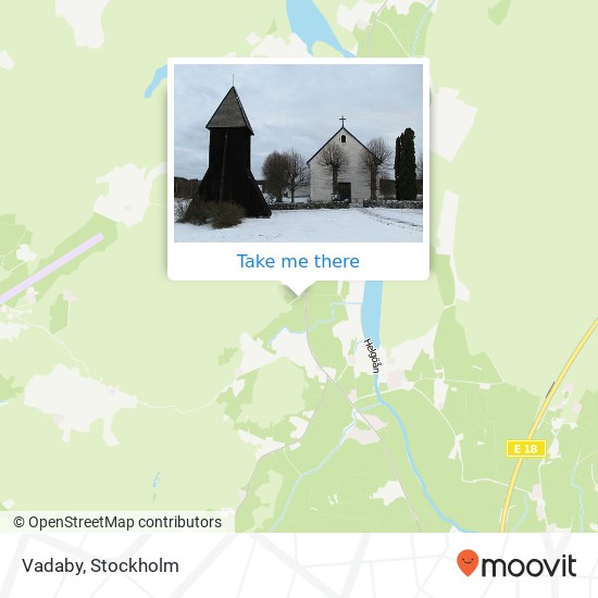 Vadaby map