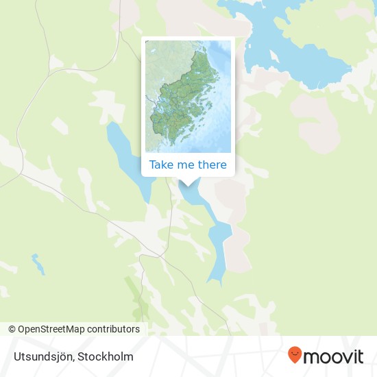 Utsundsjön map