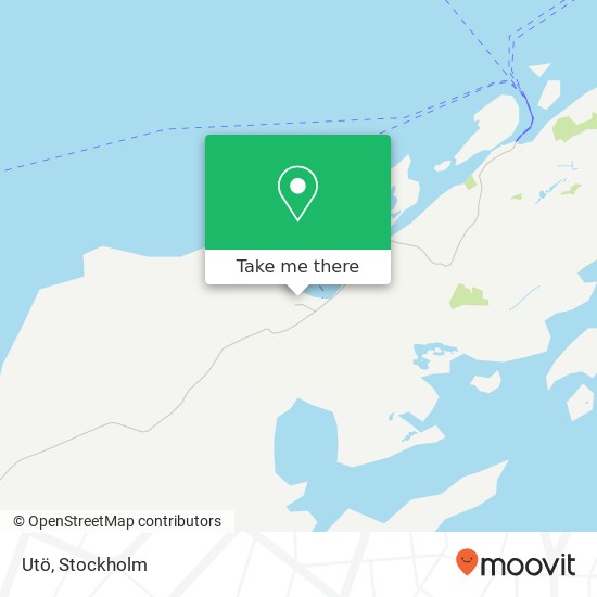 Utö map