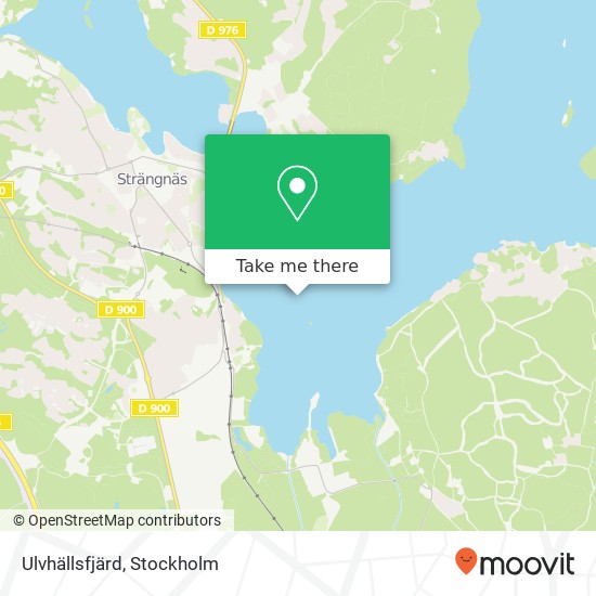 Ulvhällsfjärd map