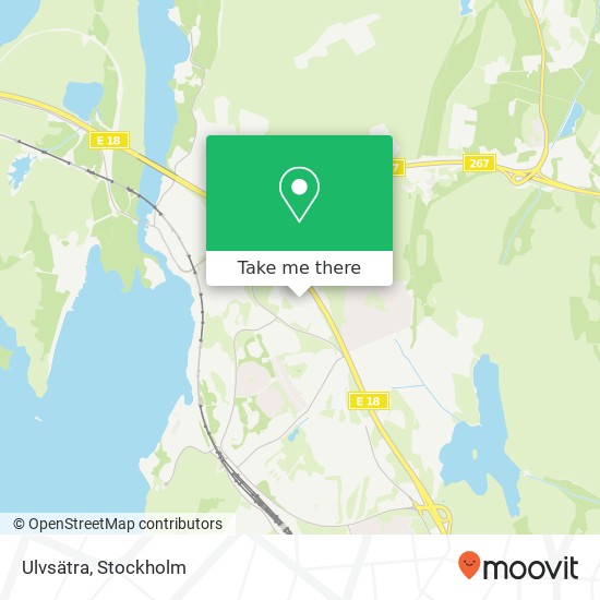 Ulvsätra map