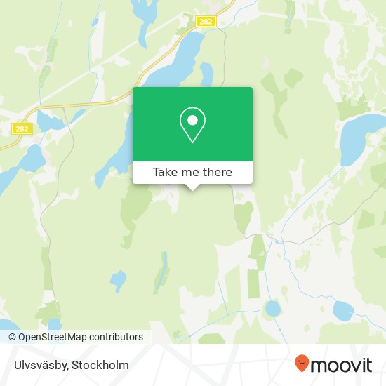 Ulvsväsby map