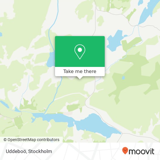 Uddeboö map