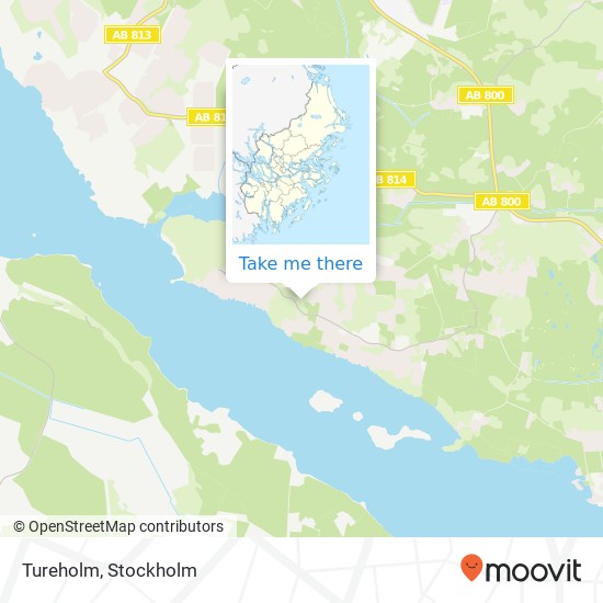 Tureholm map