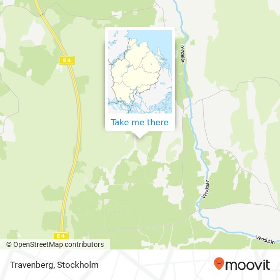 Travenberg map