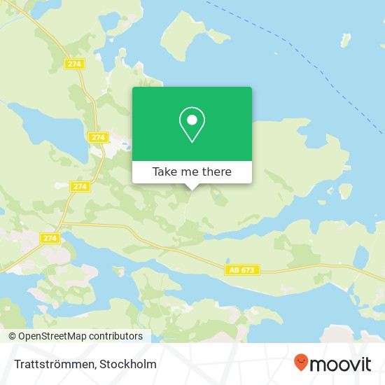 Trattströmmen map