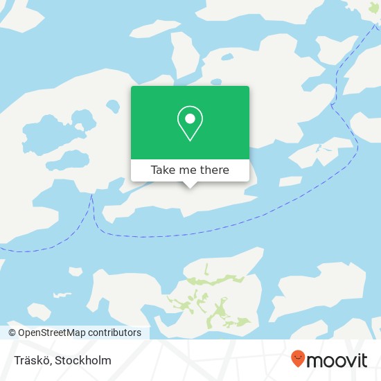 Träskö map