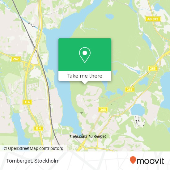 Törnberget map