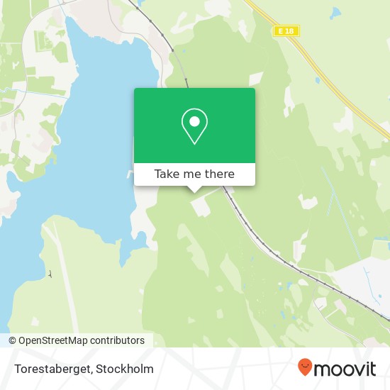 Torestaberget map