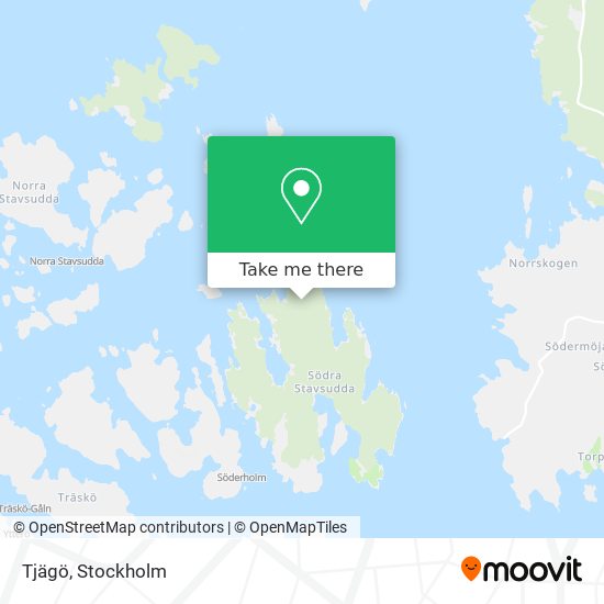 Tjägö map