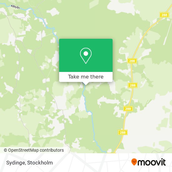 Sydinge map