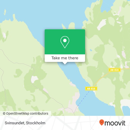 Svinsundet map