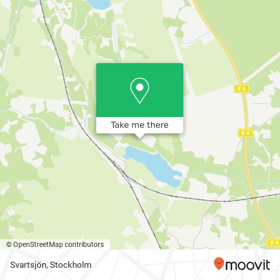 Svartsjön map