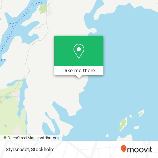 Styrsnäset map