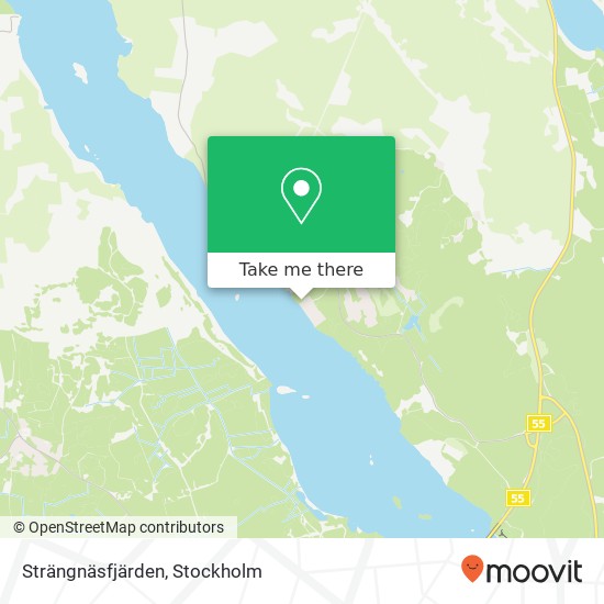 Strängnäsfjärden map