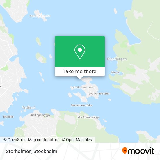 Storholmen map