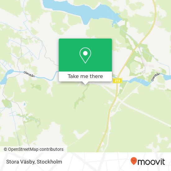 Stora Väsby map