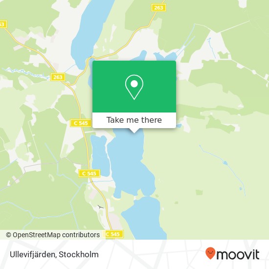 Ullevifjärden map