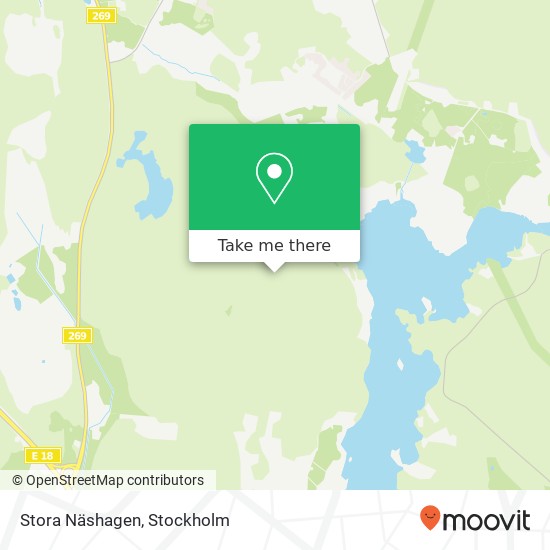 Stora Näshagen map